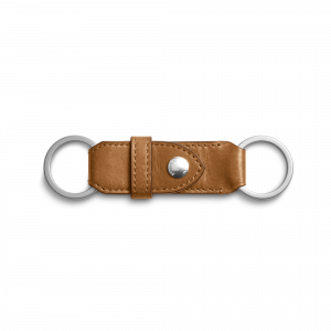 Shinola Leather Valet Key Fob - Brown