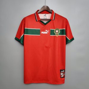 E Jerseys Retro Morocco Away Shirt 1998