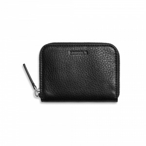 Shinola Small Zip Wallet - Black