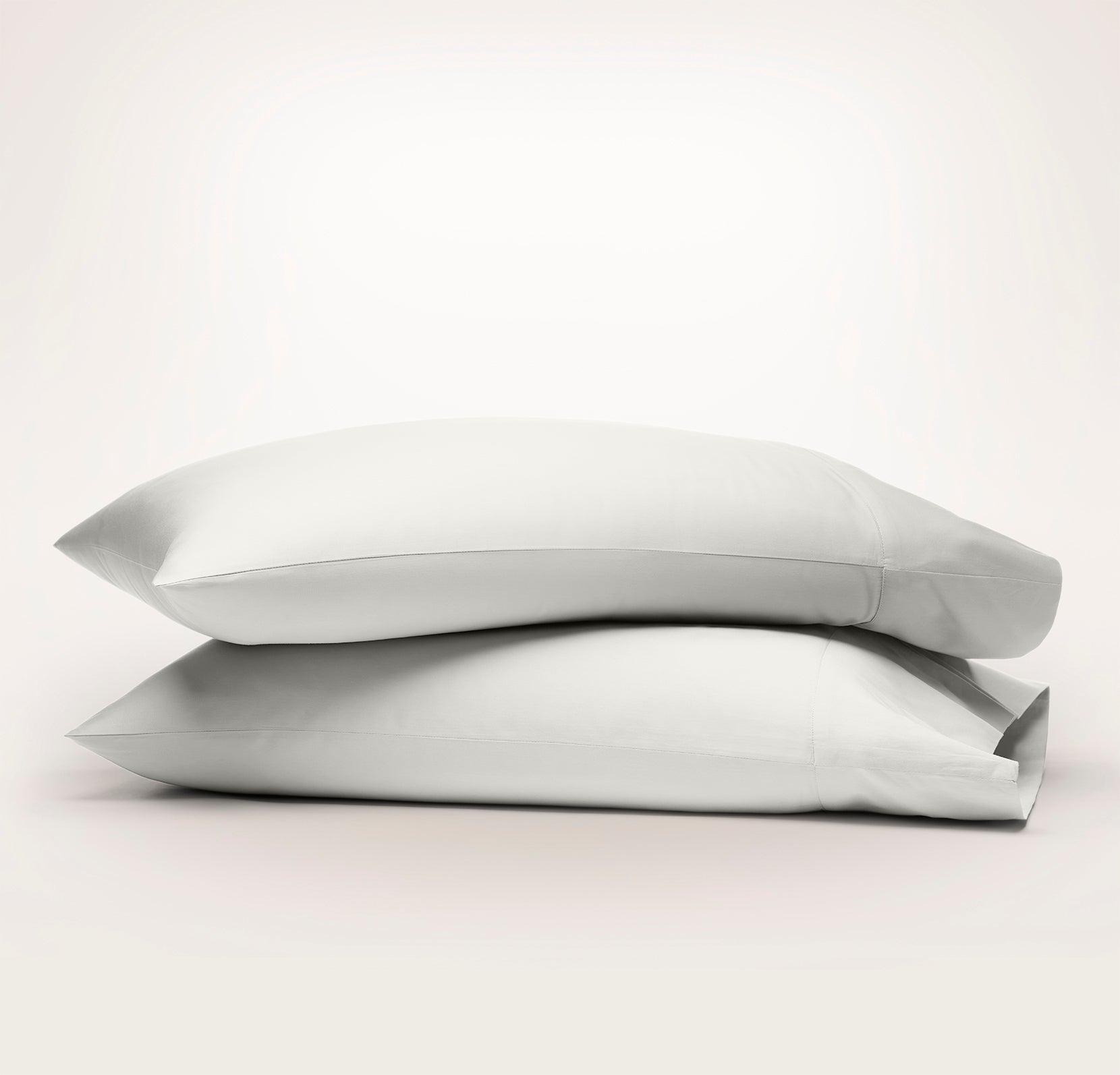 Bollandbranch Percale Hemmed Pillowcase Set - Mist (Personalized)