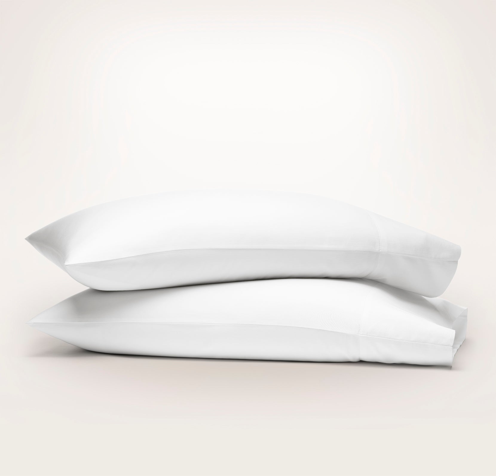 Bollandbranch Signature Hemmed Pillowcase Set - White (Personalized)