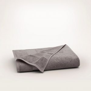 Bollandbranch Plush Bath Towel - Stone (Personalized)