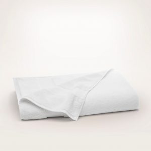 Bollandbranch Plush Bath Sheet - White (Personalized)
