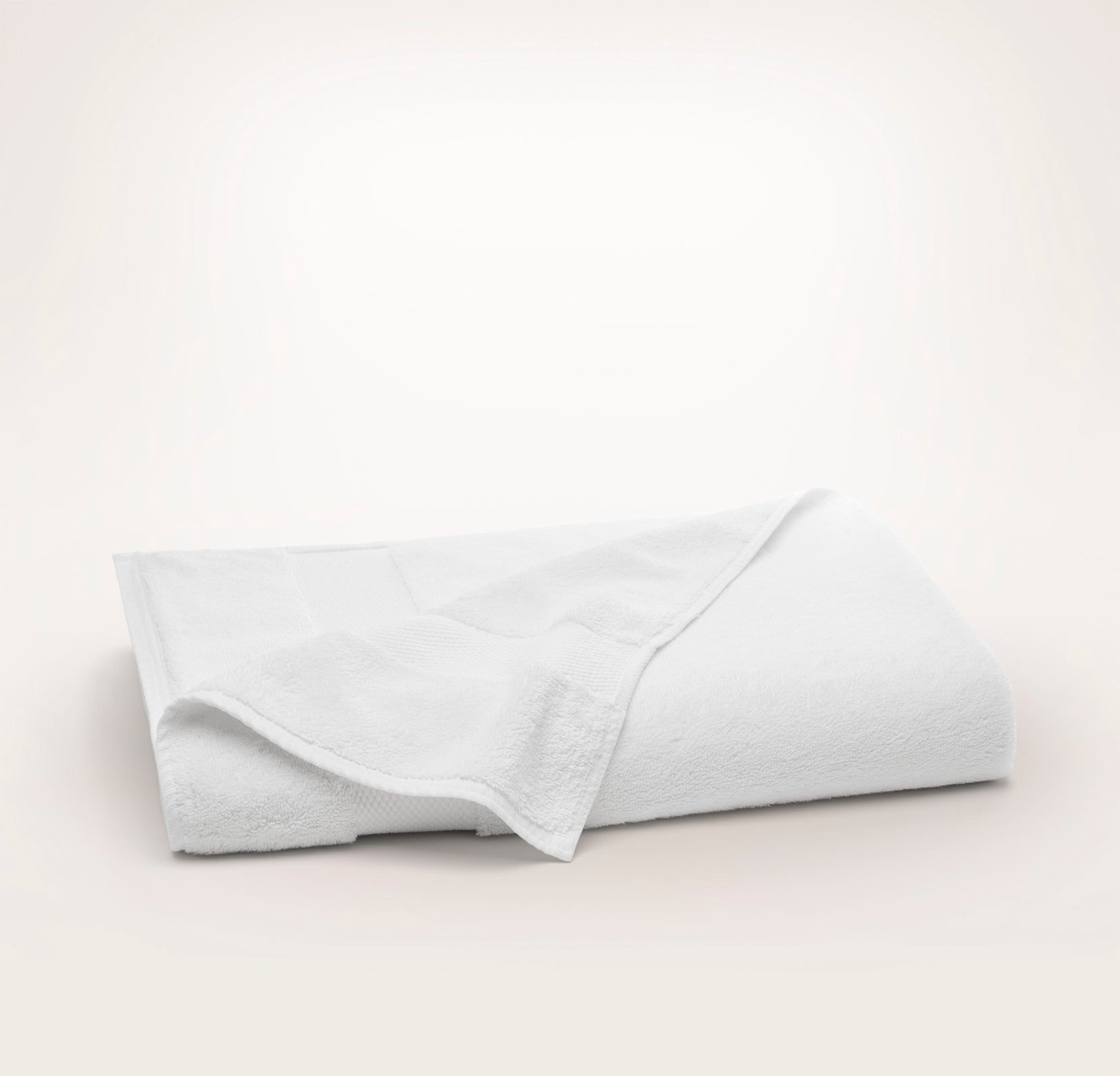 Bollandbranch Plush Bath Sheet - White (Personalized)