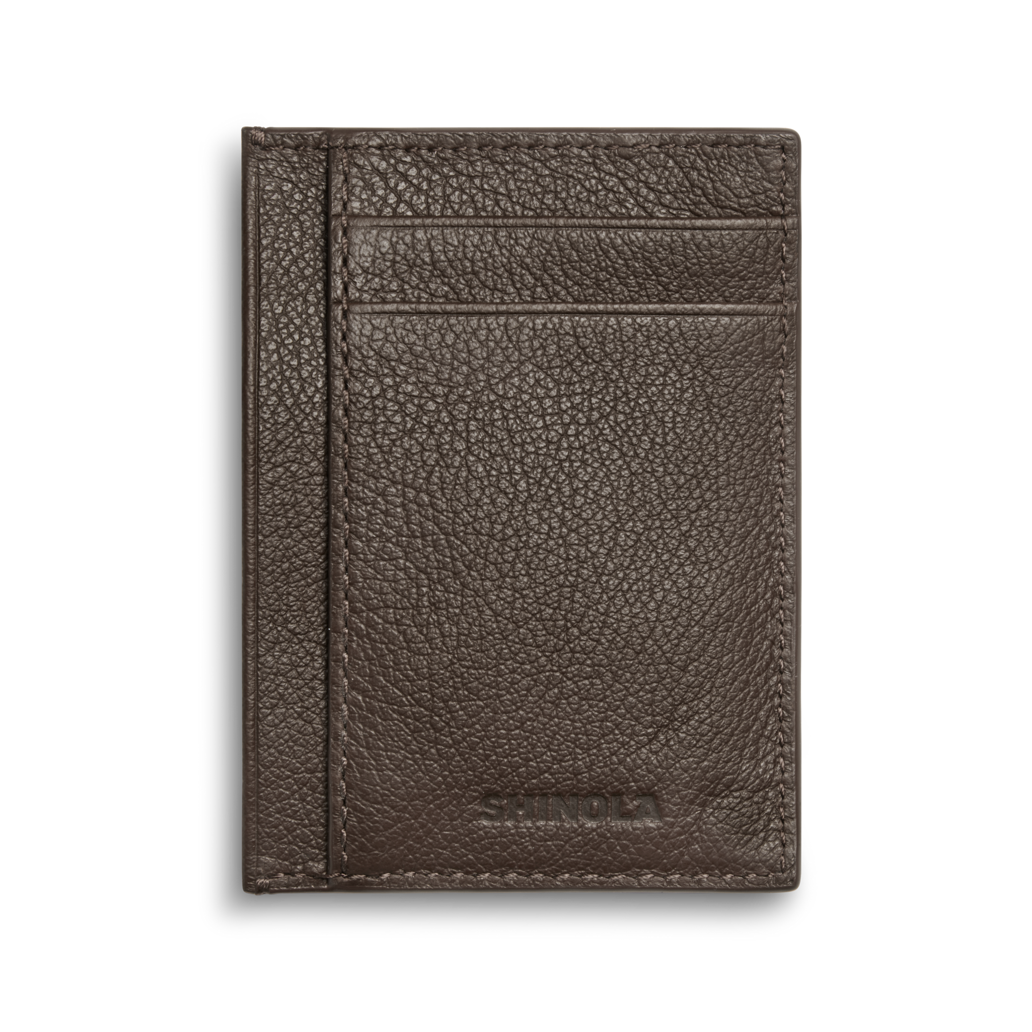 Shinola Canfield ID Card Holder - Espresso