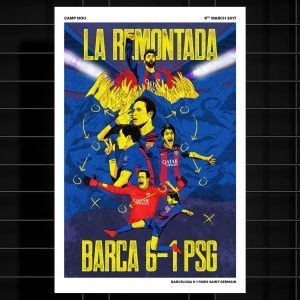 Shop Football La Remontada - Poster