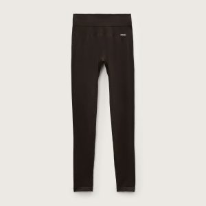 Pangaia Womens Bio-Based Leggings—Obsidian Core