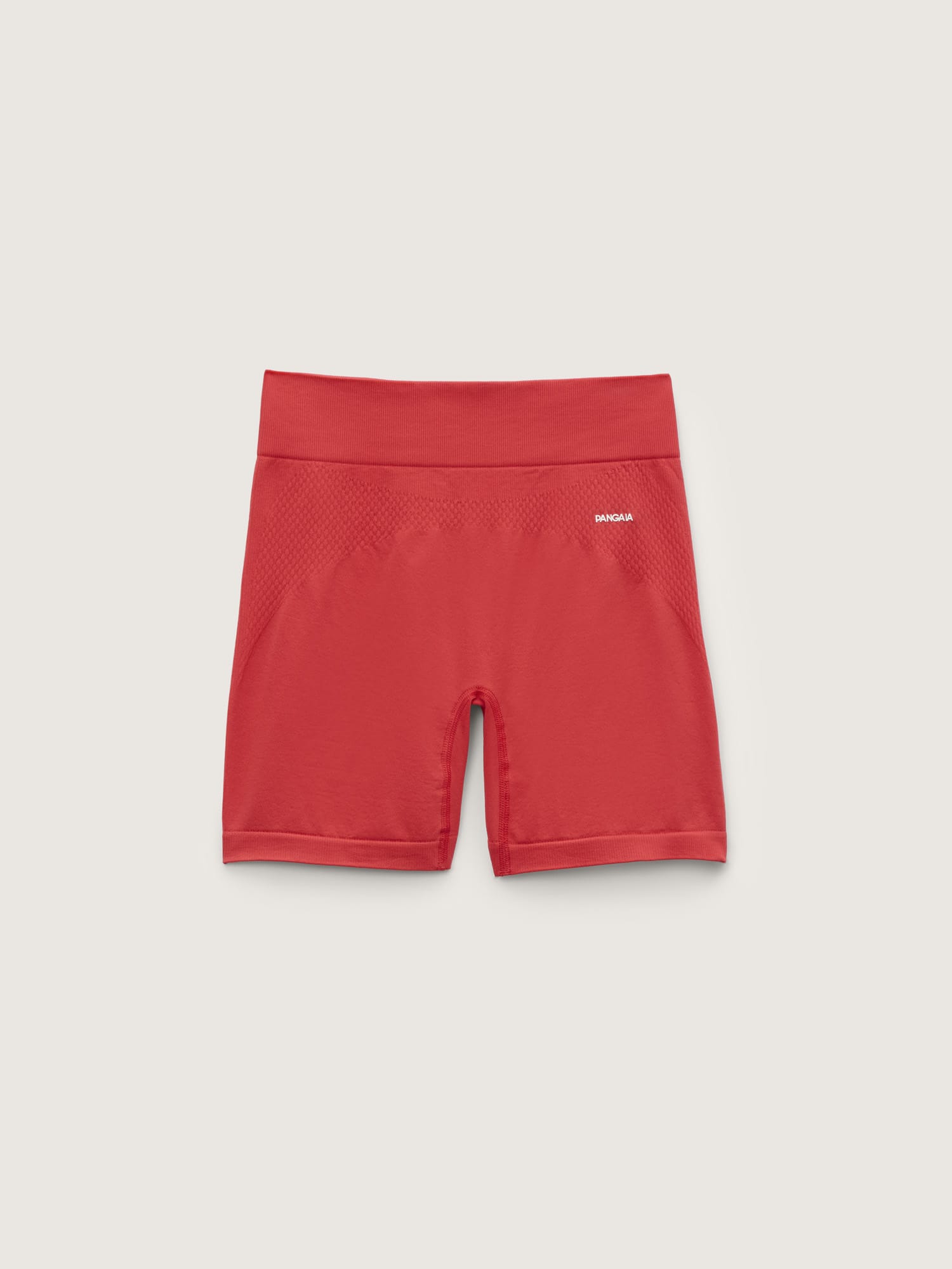 Pangaia Womens Bio-Based Cycle Shorts—Pulse Red