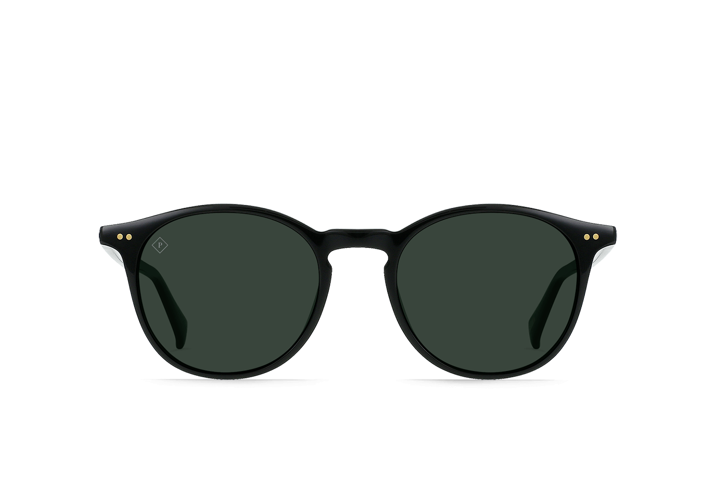 RAEN BASQ-Recycled Black / Green Polarized-50