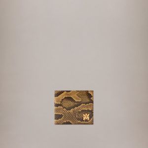 Amiri PYTHON EMBOSSED BIFOLD - Brown