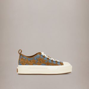 Amiri WOMEN - WOMEN'S DENIM STARS COURT LOW - Yellow