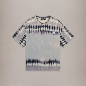 Amiri MA TIE DYE TEE - Light Blue
