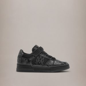 Amiri PYTHON EMBOSSED MA SKYLINE - BLACK