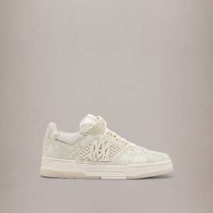 Amiri PYTHON EMBOSSED MA SKYLINE - CREAM