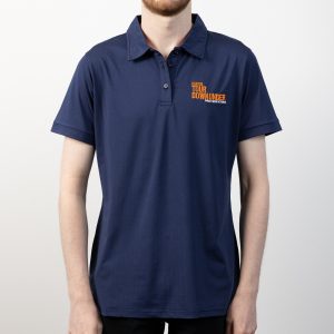 Viva10 2023 TDU POLO COTTON BLUE MARL