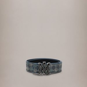 Amiri MA QUAD 4CM BELT - Blue