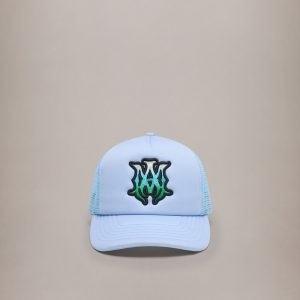 Amiri MA SURF FOAM TRUCKER HAT - Skyline Blue