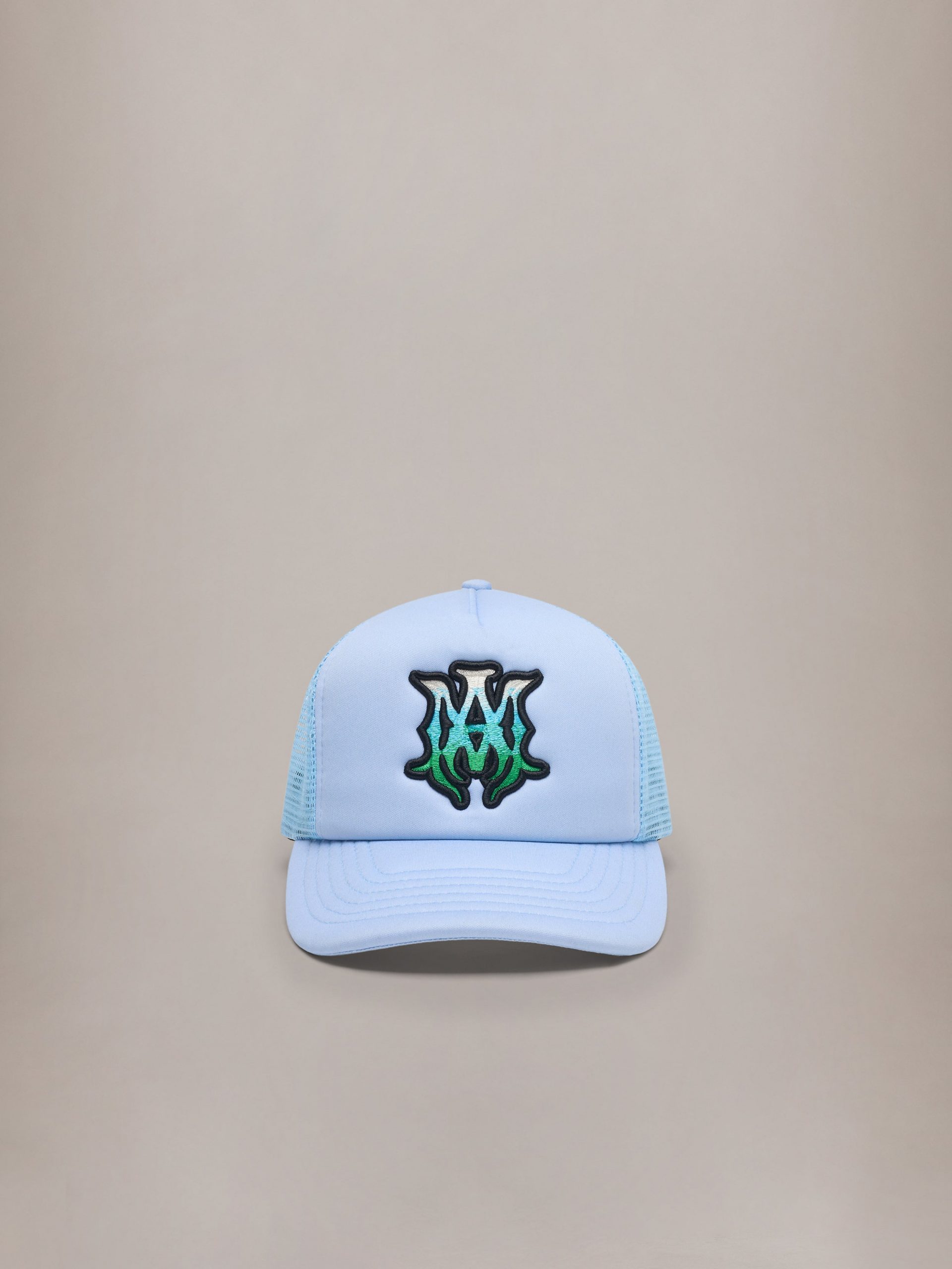 Amiri MA SURF FOAM TRUCKER HAT - Skyline Blue