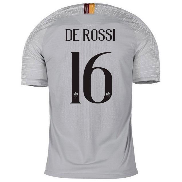 Soccer Jersey Club AS Roma De Rossi Away Jersey 2018/19