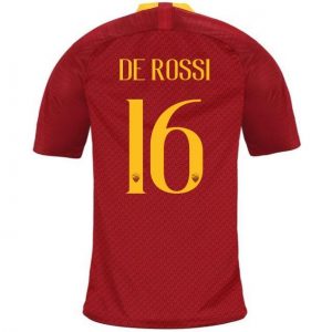Soccer Jersey Club AS Roma De Rossi Home Jersey 2018/19