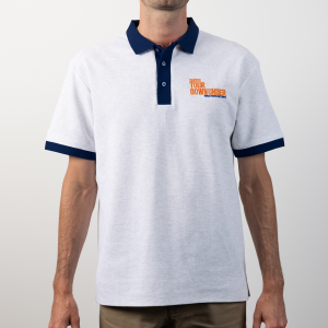 Viva10 2023 TDU POLO COTTON LIGHT GREY MARL