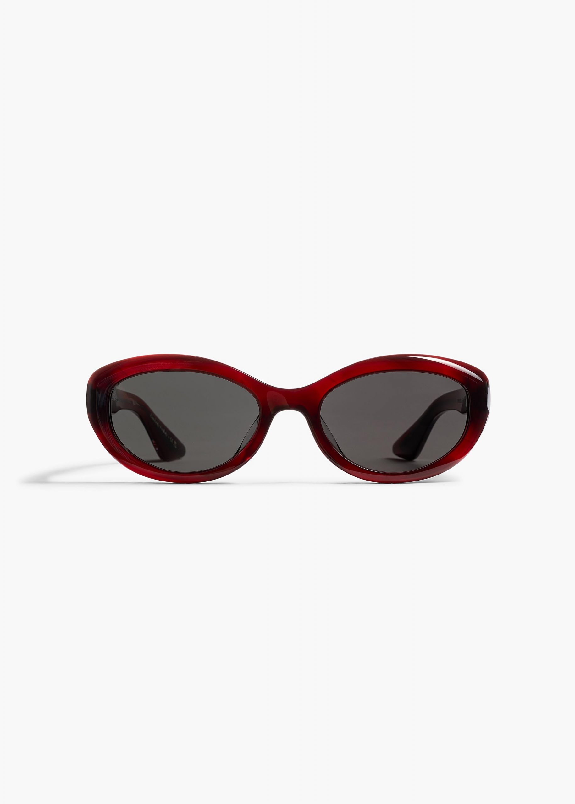 KHAITE x Oliver Peoples 1969C in Bordeaux Bark and Carbon Grey