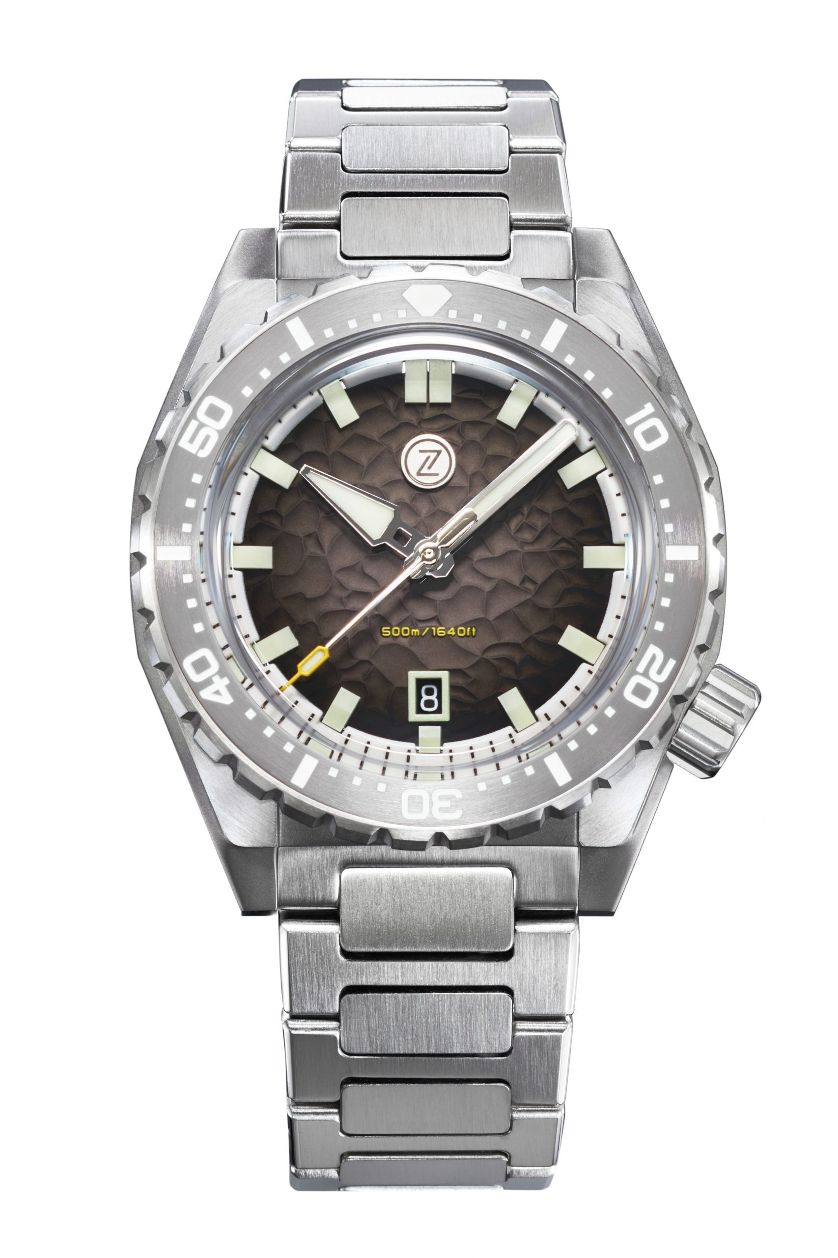 Zelos Thresher 44mm 'Hammered Grey'