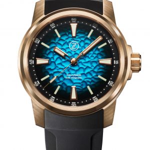 Zelos Aurora Field 42mm Br 'Hammered Teal'