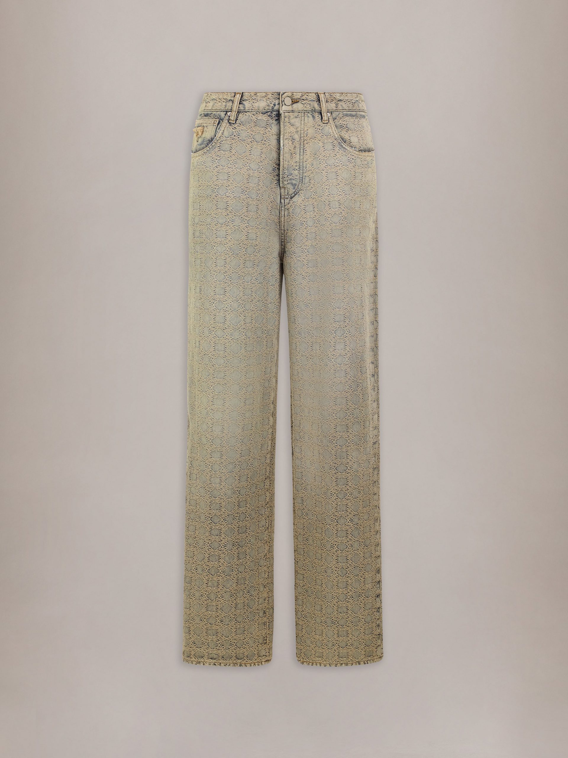 Amiri MA QUAD JACQUARD BAGGY JEAN - Multi