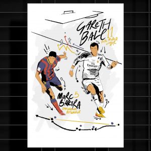 Shop Football Bale Vs Batra - Poster