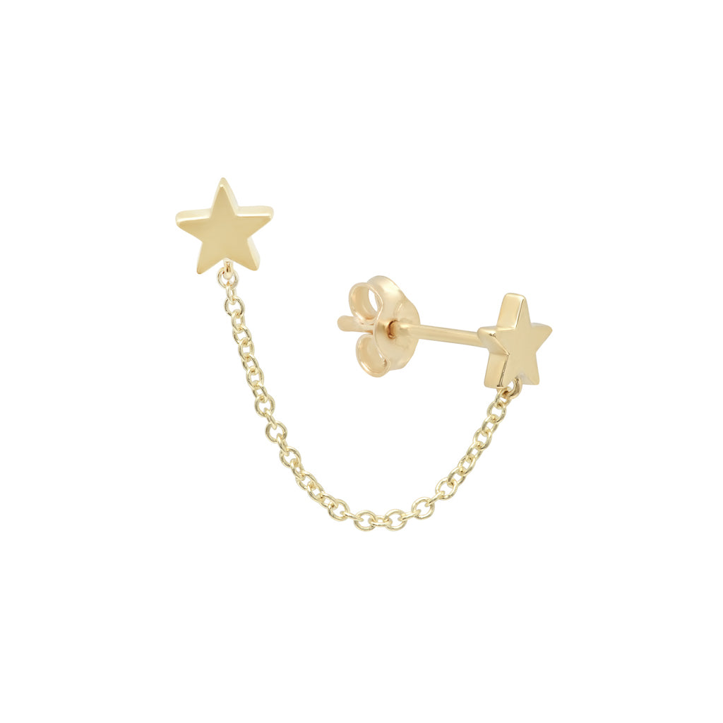 Jennifer Meyer Double Star Stud