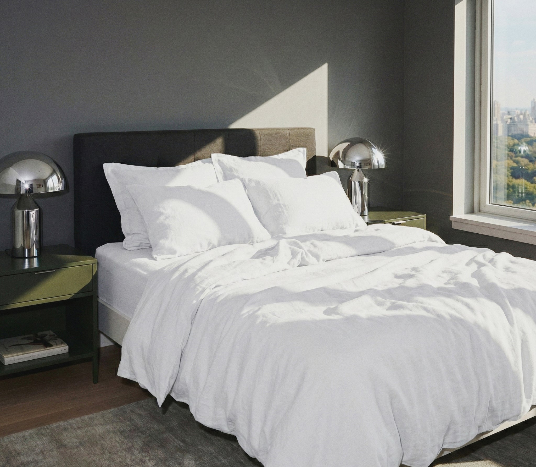 Snowe Heritage Linen Sheet Set