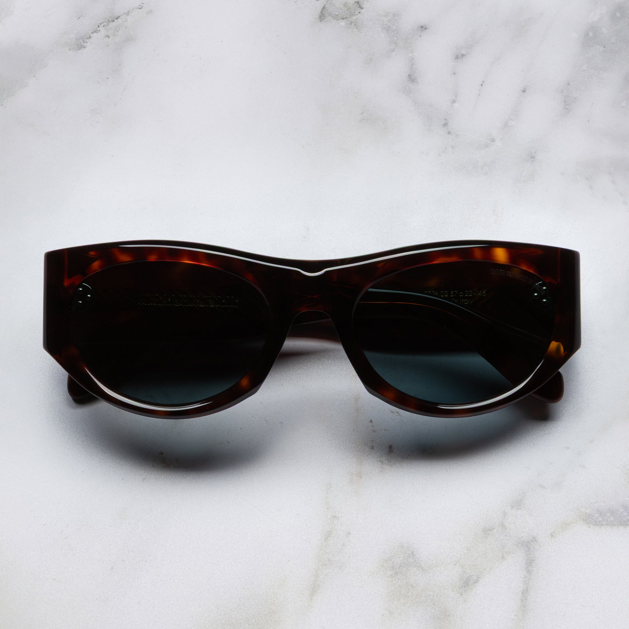 Cutler and Gross 9276 Wrap Sunglasses