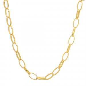Jennifer Meyer 20 Inch Medium Edith Link Necklace