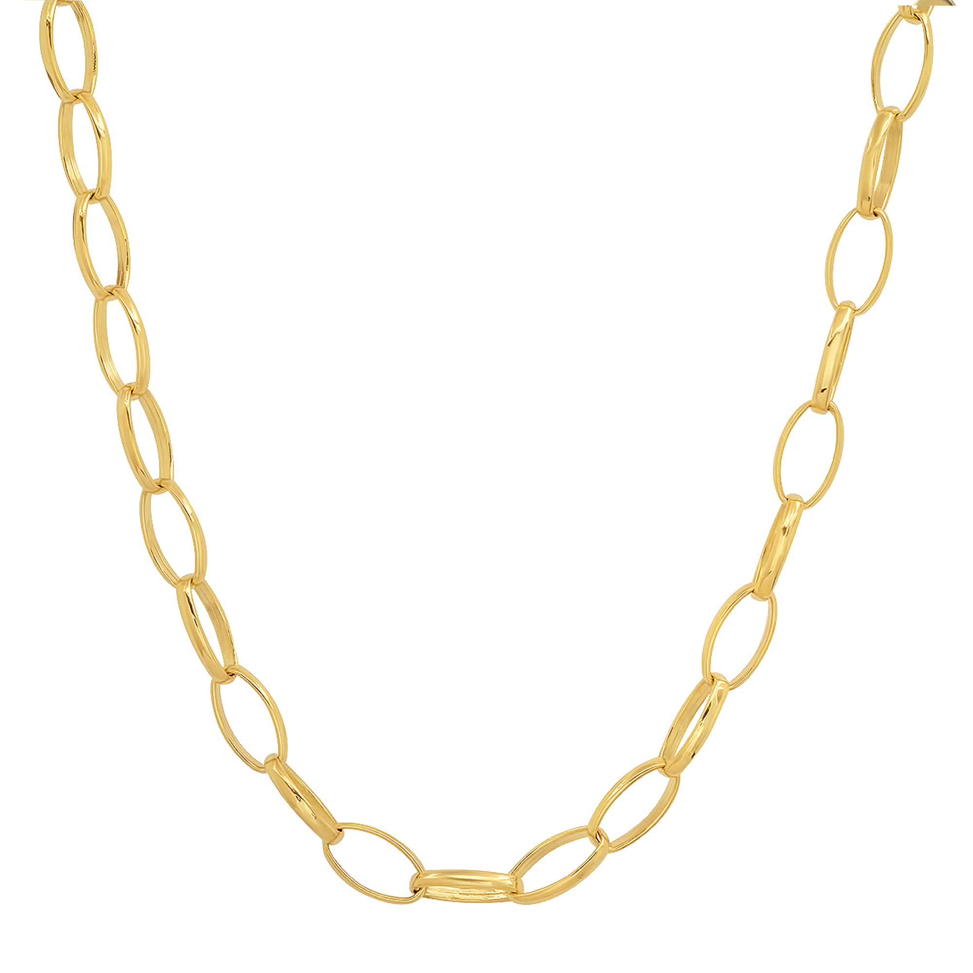 Jennifer Meyer 20 Inch Medium Edith Link Necklace