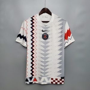 E Jerseys PSG Classic White Shirt 20-21
