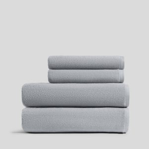 Parachute 2+2 Organic Plush Bath Bundle - Sky