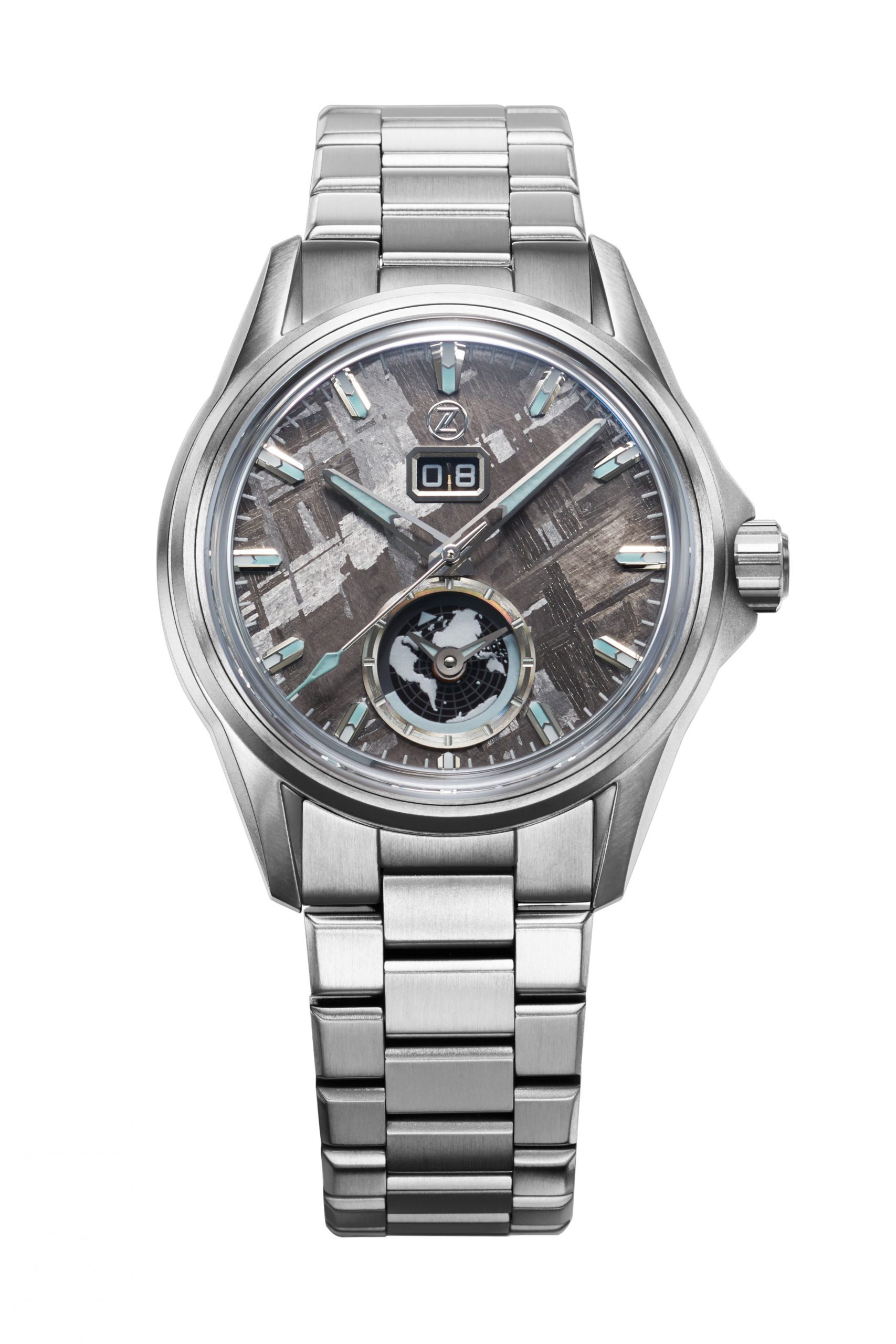 Zelos Spearfish Dual Time Ti 'Meteorite'