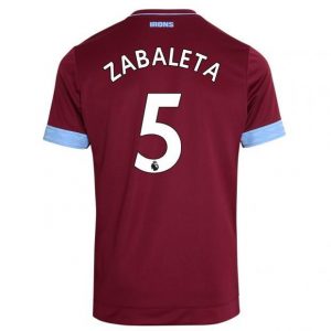 Soccer Jersey Club West Ham Zabaleta Home Jersey 2018/19