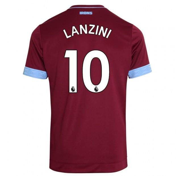 Soccer Jersey Club West Ham Lanzini Home Jersey 2018/19