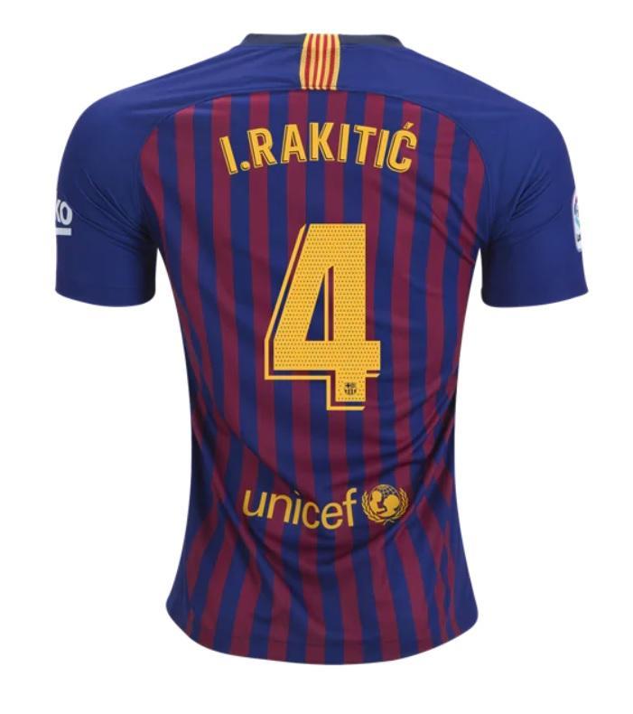 Soccer Point Barcelona Rakitic Home Jersey 2018/19