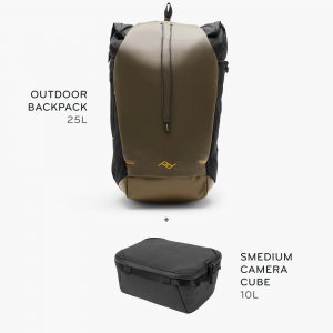 Peak Design 25L Outdoor Backpack + Bundle 1 | Kelp