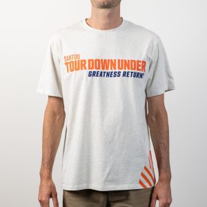 Viva10 2023 TDU TEE COTTON WHITE MARL