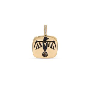Jacquie Aiche Thunderbird Crest Charm