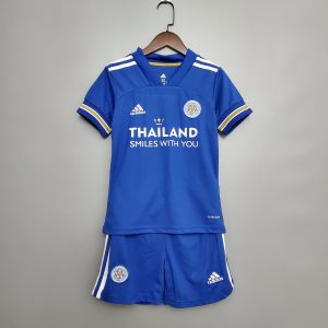 E Jerseys Leicester City Home Kids Shirt 20/21