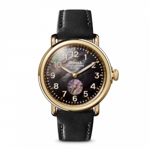 Shinola Runwell Watch - Black Mother of Pearl