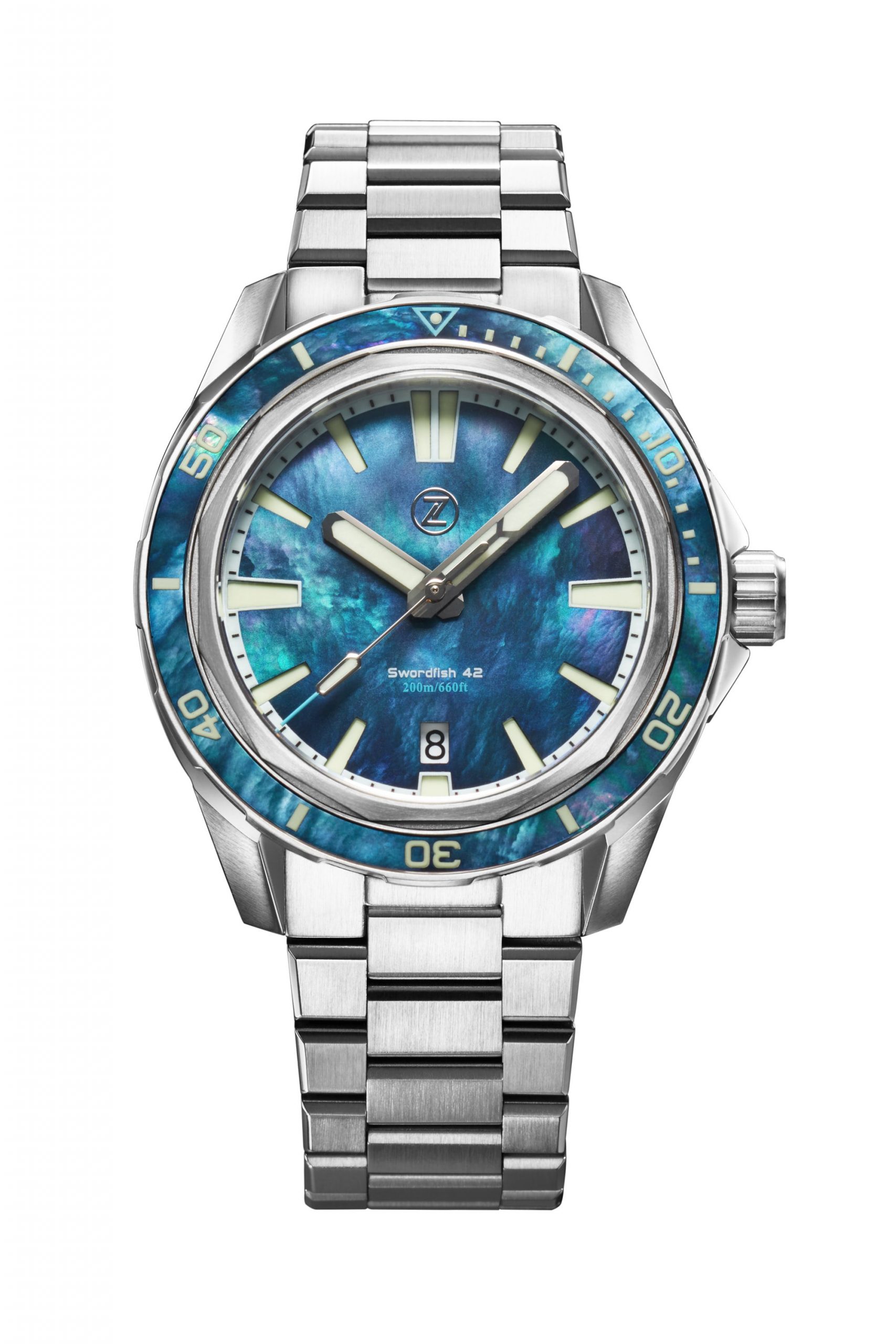 Zelos Swordfish 42mm SS MOP