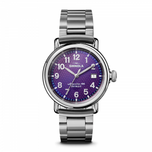 Shinola Runwell Watch - Silicon Purple