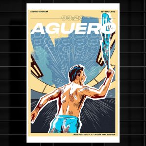 Shop Football Agueroooo! - Poster