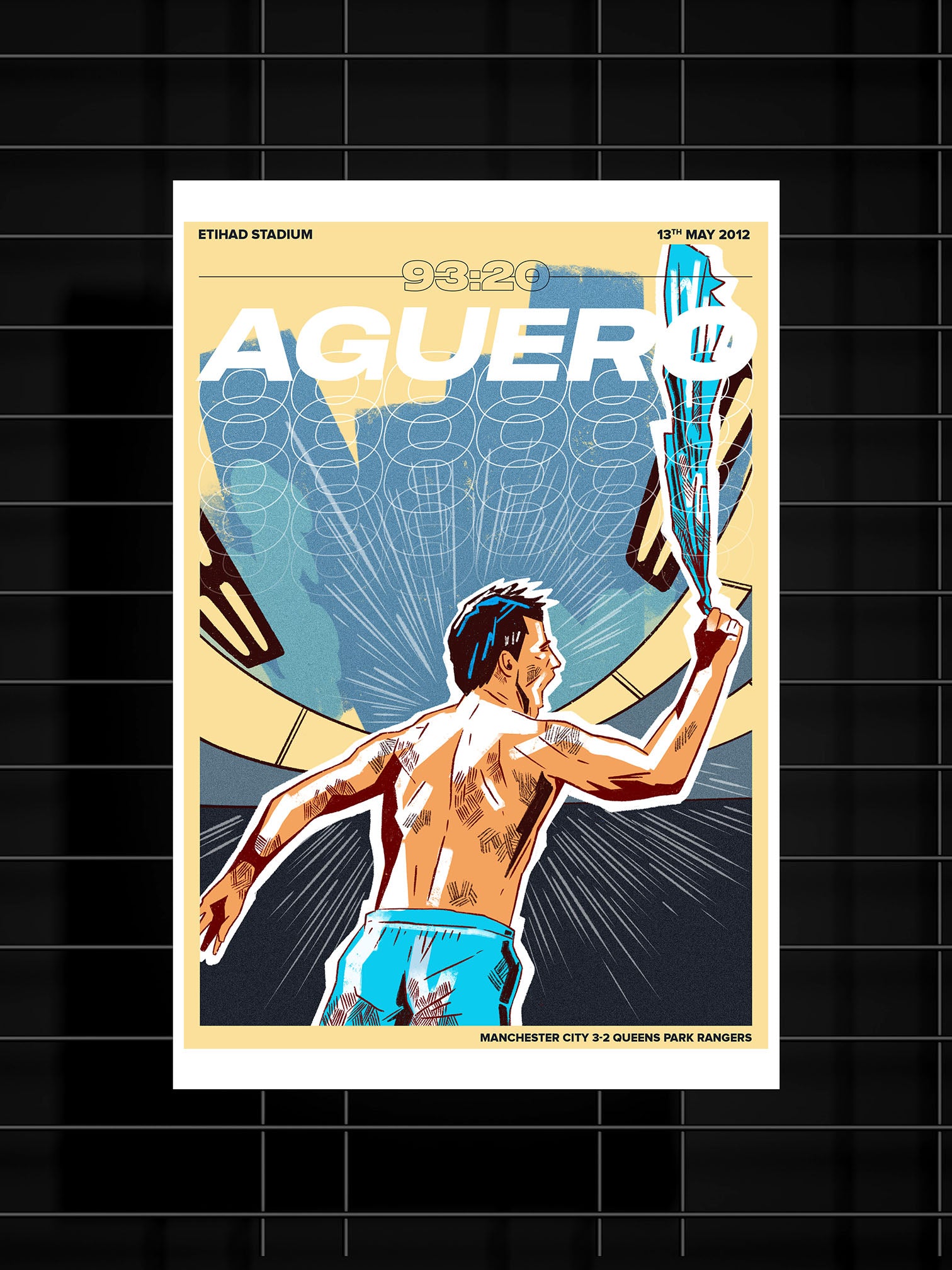 Shop Football Agueroooo! - Poster